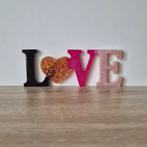 Love rose et noir