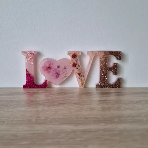 Love rose fleuri
