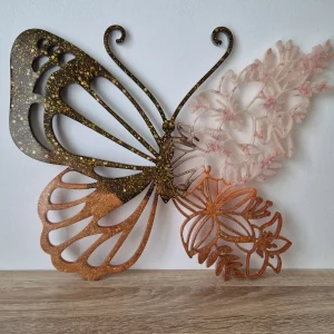 Papillon marron