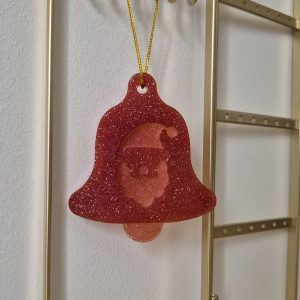 Cloche Père Noël rouge
