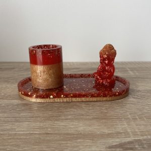 Pot Bouddha rouge