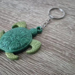 Porte clés tortue verte 1