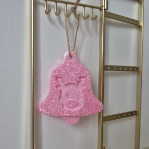 Cloche renne rose