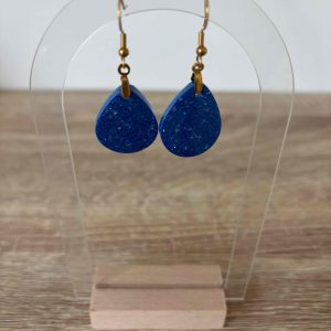 Boucles goute bleu